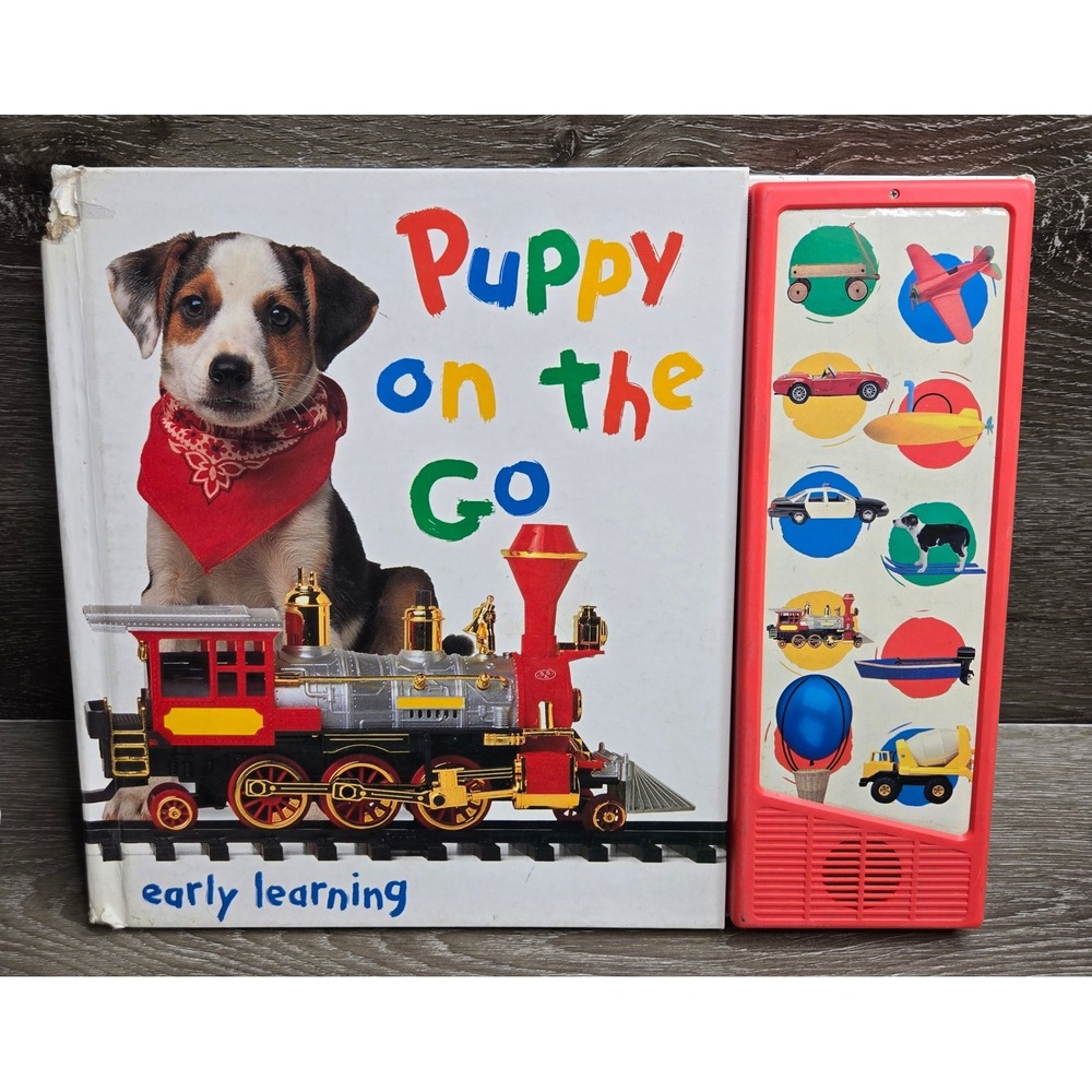 Puppy on the Go Early Learnings Interactive Sound Book Need Battery